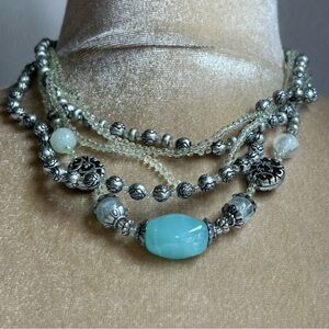 Premier Designs layered Beaded Necklace